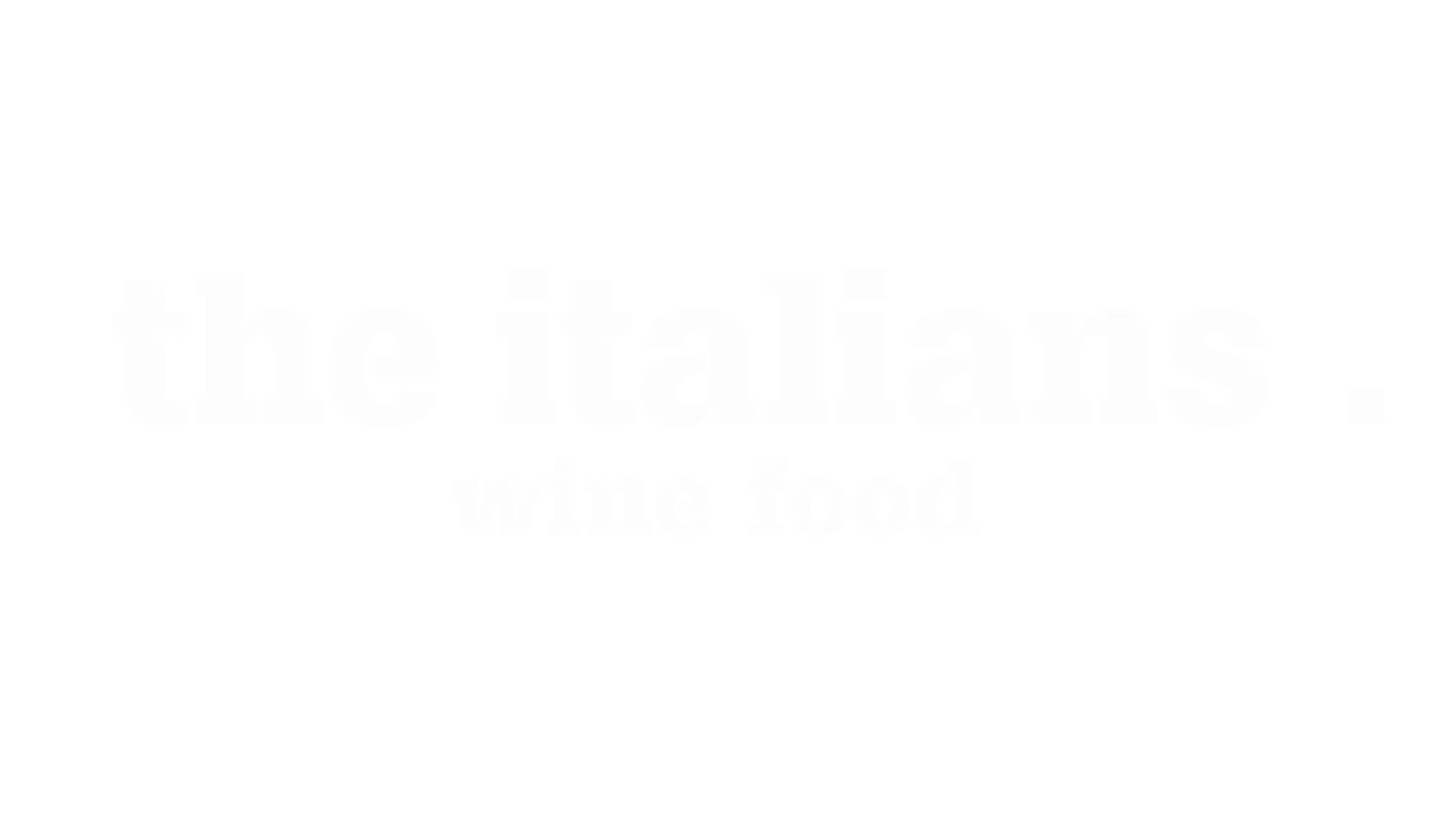 The Italians (White)